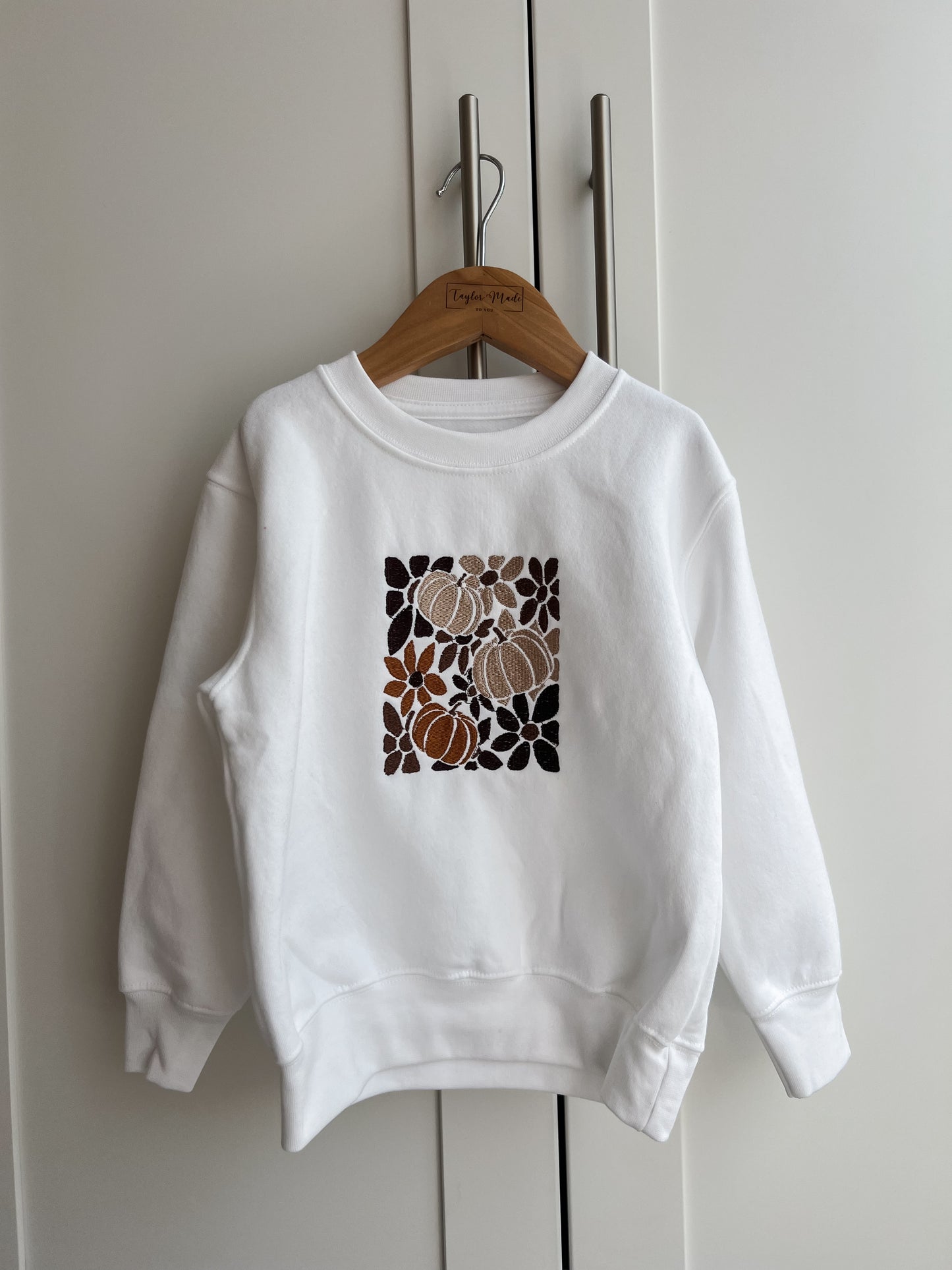Autumn Floral Sweatshirt Childrens