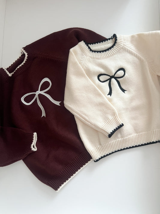 Bow Knit Jumper