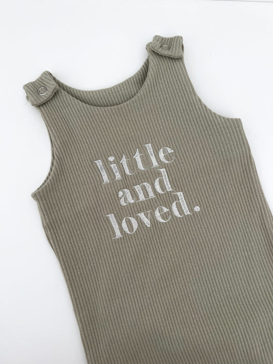 Custom Text Dungarees